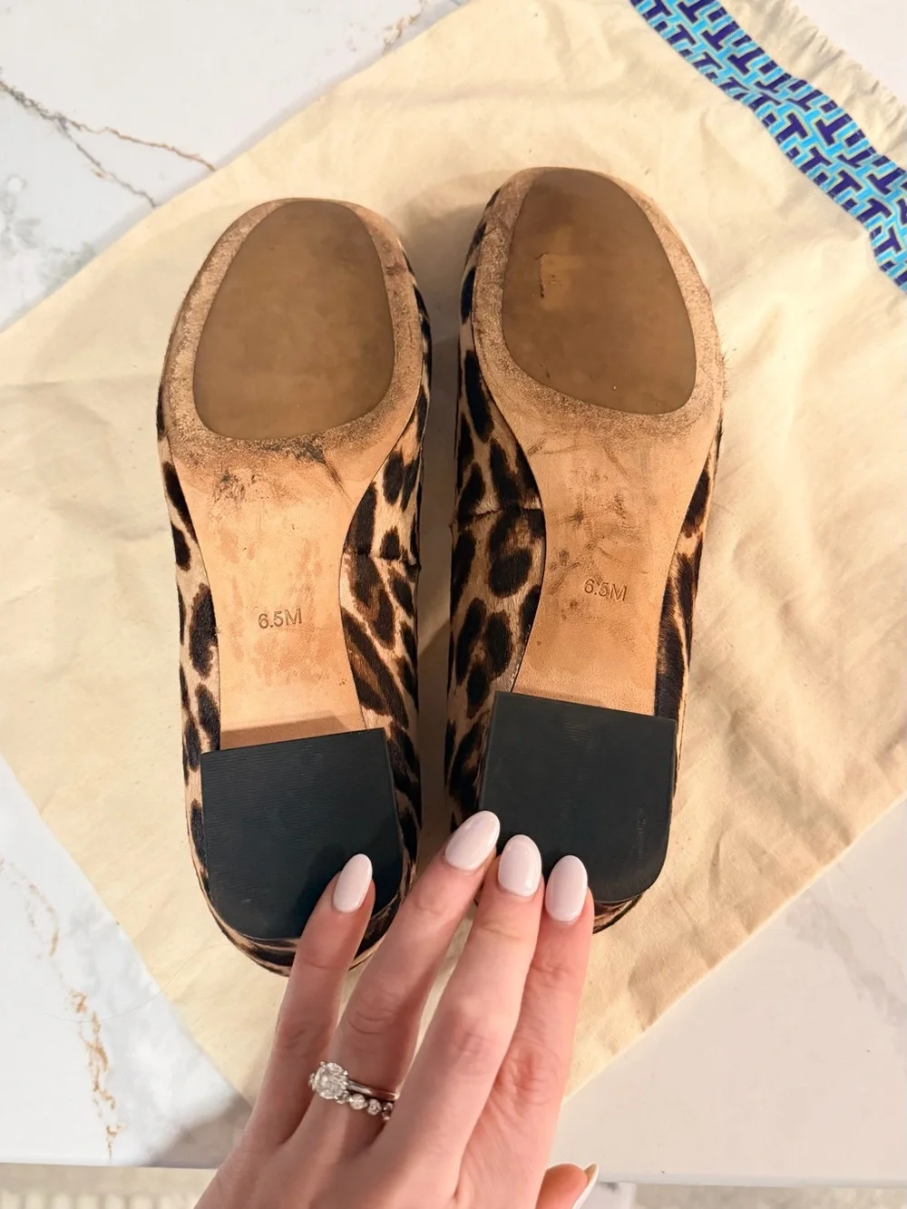 Tory Burch Calf Hair Heels